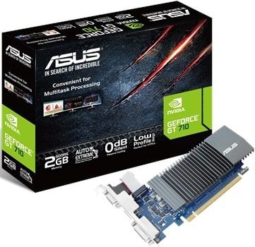 4-ASUS NVIDIA GEFORCE GT 710 2GB 64-BIT